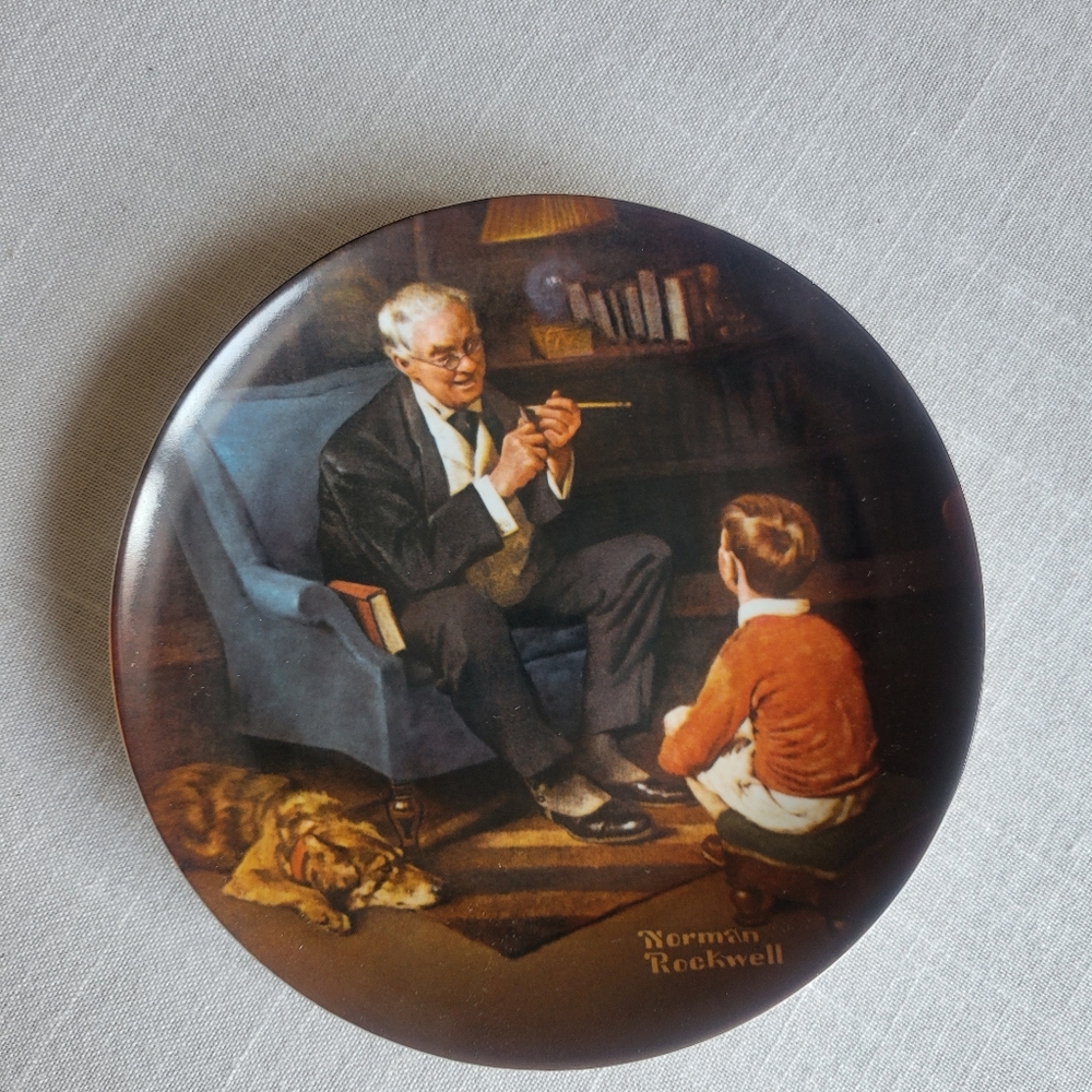 Norman Rockwell Decorative Plate